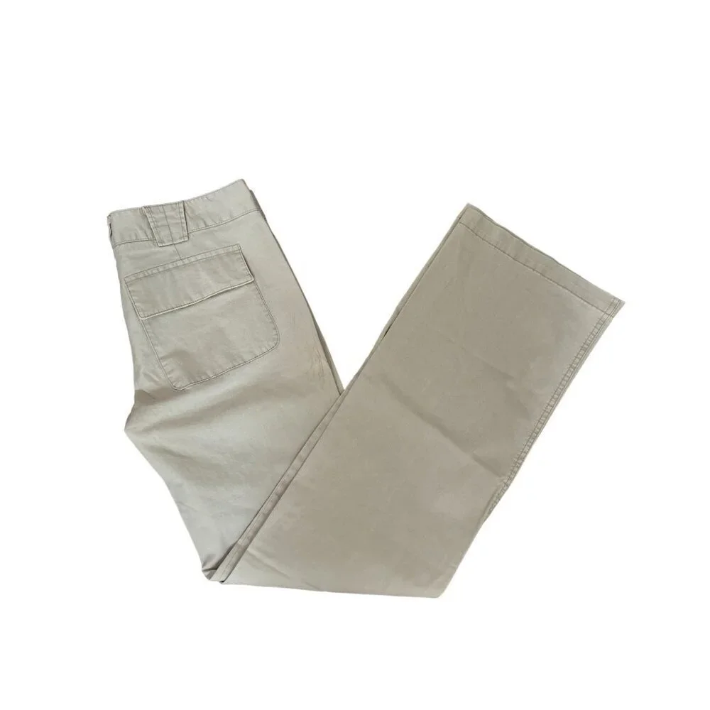 VINCE Casual Pants Cotton Strait Cut Chino 4 Pockets Gray Size 4